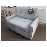 Light Gray Serta Convertible Chair