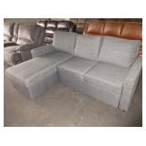 Light Gray Sectional with Storage