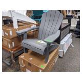 Adirondack Chair Gray