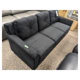 Black Leather Couch