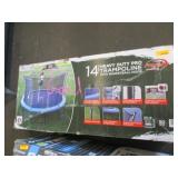 Propel 14' Heavy Duty Pro Trampoline W/ Basketball