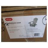 Keter Adirondack Chair Teal Light Gray (Missing