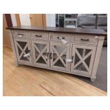 Entertainment Center (Some Damage, See Pics)