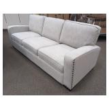 Cloth Studded Sofa
