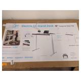Electric Sit-Stand Desk 48' Glass Top