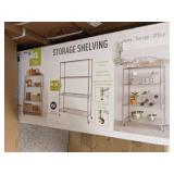 Wire Rack 4-Tier Storage Shelving