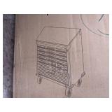 Seville UltraHD Rolling Drawer Cabinet