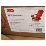 Adirondack Chair Red