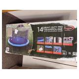 Propel 14 FT Trampoline with Basketball Hoop