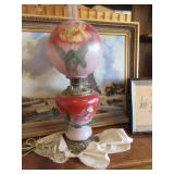 Refurbished Hand Painted Lamp Refurbished Hand Painted Lamp