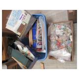 Beaded Bells And Flowers, Christmas Decor, Beaded Bells And Flowers, Christmas Decor,