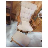 Town Square Glider Chair With Ottoman Town Square Glider Chair With Ottoman