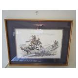 Framed Picture by Raydan, Sleeping Bear Framed Picture by Raydan, Sleeping Bear