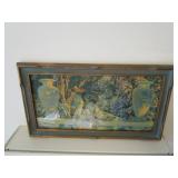 Vintage Framed 'The Garden Of Allah' Vintage Framed 'The Garden Of Allah'