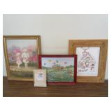 Framed Christmas And Fun Artwork Framed Christmas And Fun Artwork