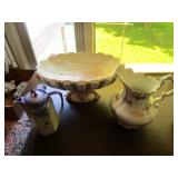 Homer Laughlin Pitcher, Tilden Pitcher, Basin Homer Laughlin Pitcher, Tilden Pitcher, Basin