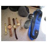 Wrist Watches, Sun Glasses, Bag, Earmuffs Wrist Watches, Sun Glasses, Bag, Earmuffs