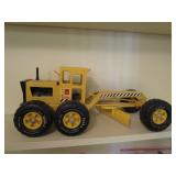 Yellow Toy Tractor Yellow Toy Tractor