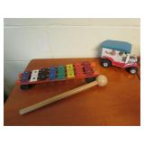Toy Car And Xylophone Toy Car And Xylophone