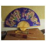 Dragon Fan, Decorative Umbrellas Dragon Fan, Decorative Umbrellas