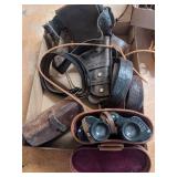 Binoculars, Gun Holder, Leather Strap Binoculars, Gun Holder, Leather Strap