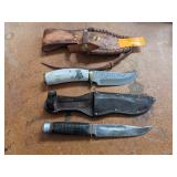 Knife Set With Sheath Knife Set With Sheath