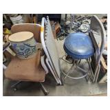 Chairs, Stool, Jar Chairs, Stool, Jar