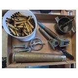 Bullet Casing, Bolts, Tri-Pod Bullet Casing, Bolts, Tri-Pod