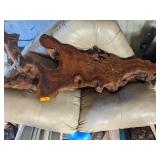 Wooden Hanging Clock from a Driftwood Piece Wooden Hanging Clock from a Driftwood Piece