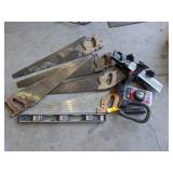 Hand Saws, Level, Measuring Tape, Tools, Hand Saws, Level, Measuring Tape, Tools,
