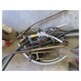 PIpe Pieces, Gas Gun, Scrap Metal, Chain, PIpe Pieces, Gas Gun, Scrap Metal, Chain,