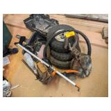 Three Tires, Paint Brushes, Plastic Battery Box Three Tires, Paint Brushes, Plastic Battery Box