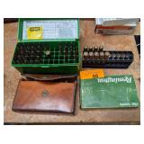 30-06 Ammo, Leather Ammo Holder, 30-06 Ammo, Leather Ammo Holder,