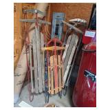 3) Sleds 3) Sleds
