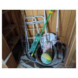 Walker, Shovel, Pitchfork, Broom, Basket Ball Walker, Shovel, Pitchfork, Broom, Basket Ball