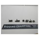 Pewter Train Sections