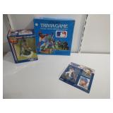 MLB Trivia Game, Sandberg Figurines,