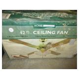 42' Ceiling Fan, Kitchen Tools, Office Tools and