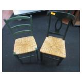 2) Green Chairs