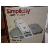Simplicity Quik Press Model SP100