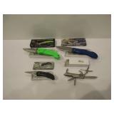 4) Pocket Knives - Green Berat Tactical,