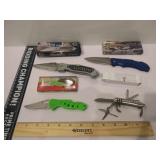 4) Pocket Knives - Storm Chaser III, True Blue II