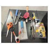 Hand Tools: Garden Tools, Hand Drill, Scissors,