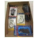 Colt AR-15 Grips, 2) Clevis Slip Hooks,