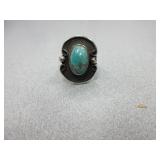 Turquoise Ring (About Size 6)
