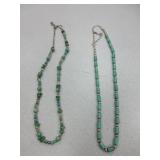 Blue/Green Stone Necklaces