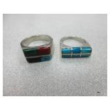 Sterling Silver Stone Fashion Rings