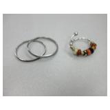 Italy Cuff Bracelet, Stone Cuff Bracelets