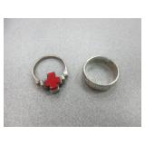 Circle of Life Ring, Cross Spinning Ring