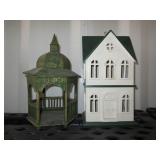 Decorative House and Gazebo